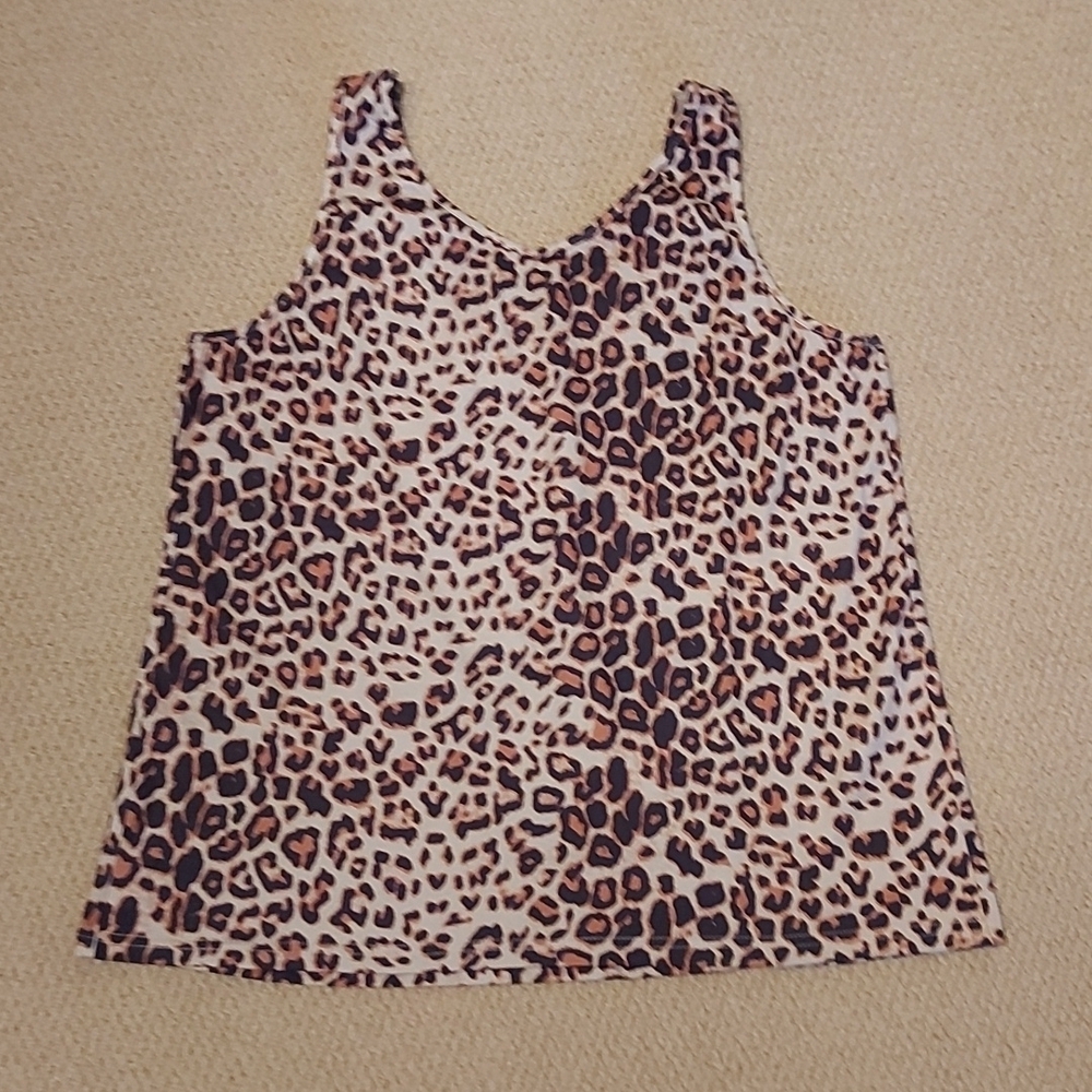 Leopard Print Tank Top - Picture 2 of 3